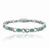 Azza™ Emerald Bracelet Bracelets - Tophatter Daily Deals