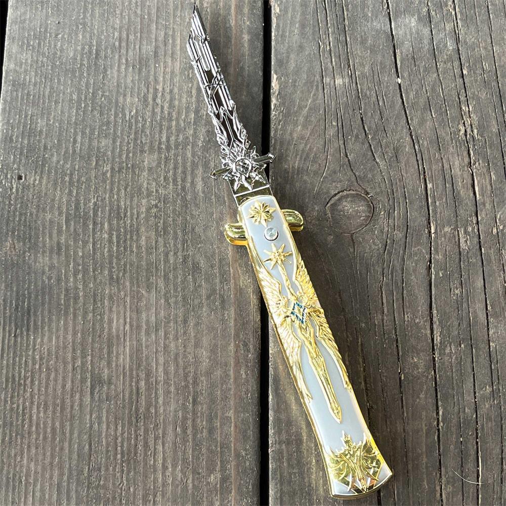 Chihiro snow Folding Knife Metal Display Model - Tophatter Daily Deals