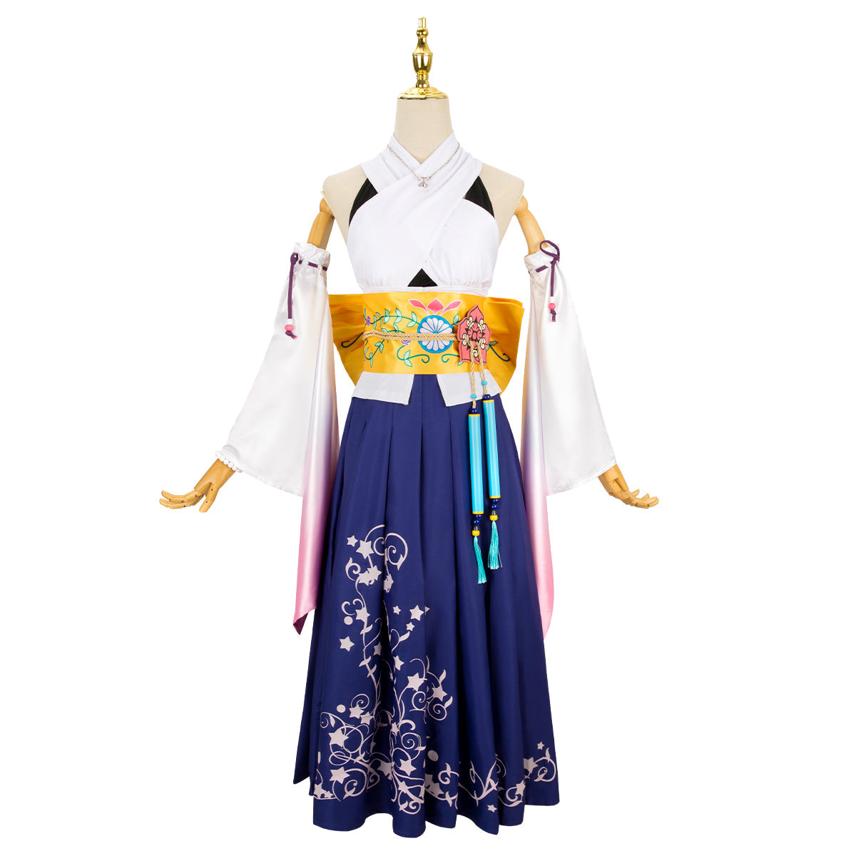 Final Fantasy X FF10 Yuna Cosplay Costume - Deluxe Version Costume - Tophatter Daily Deals