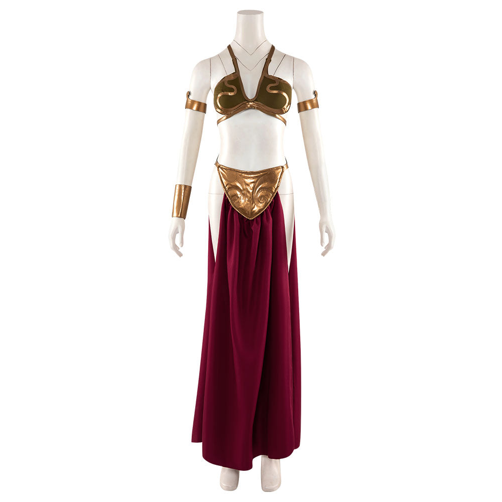 Star Wars Princess Leia Slave Girl Cosplay Costume - Tophatter Daily Deals
