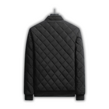 Insulating Men's Jacket - Quilted Bomber, Fleece, Winter - Tophatter Daily Deals