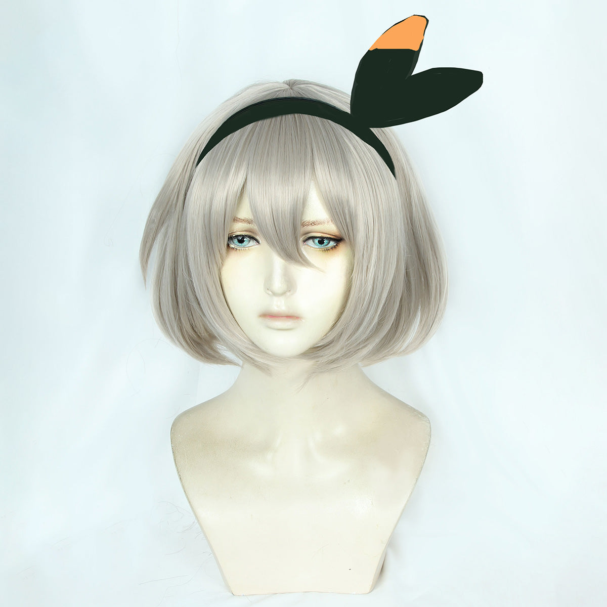 Pokemon Sword And Shield Fighting-Type Bea Grey Cosplay Wig Wig - Tophatter Daily Deals