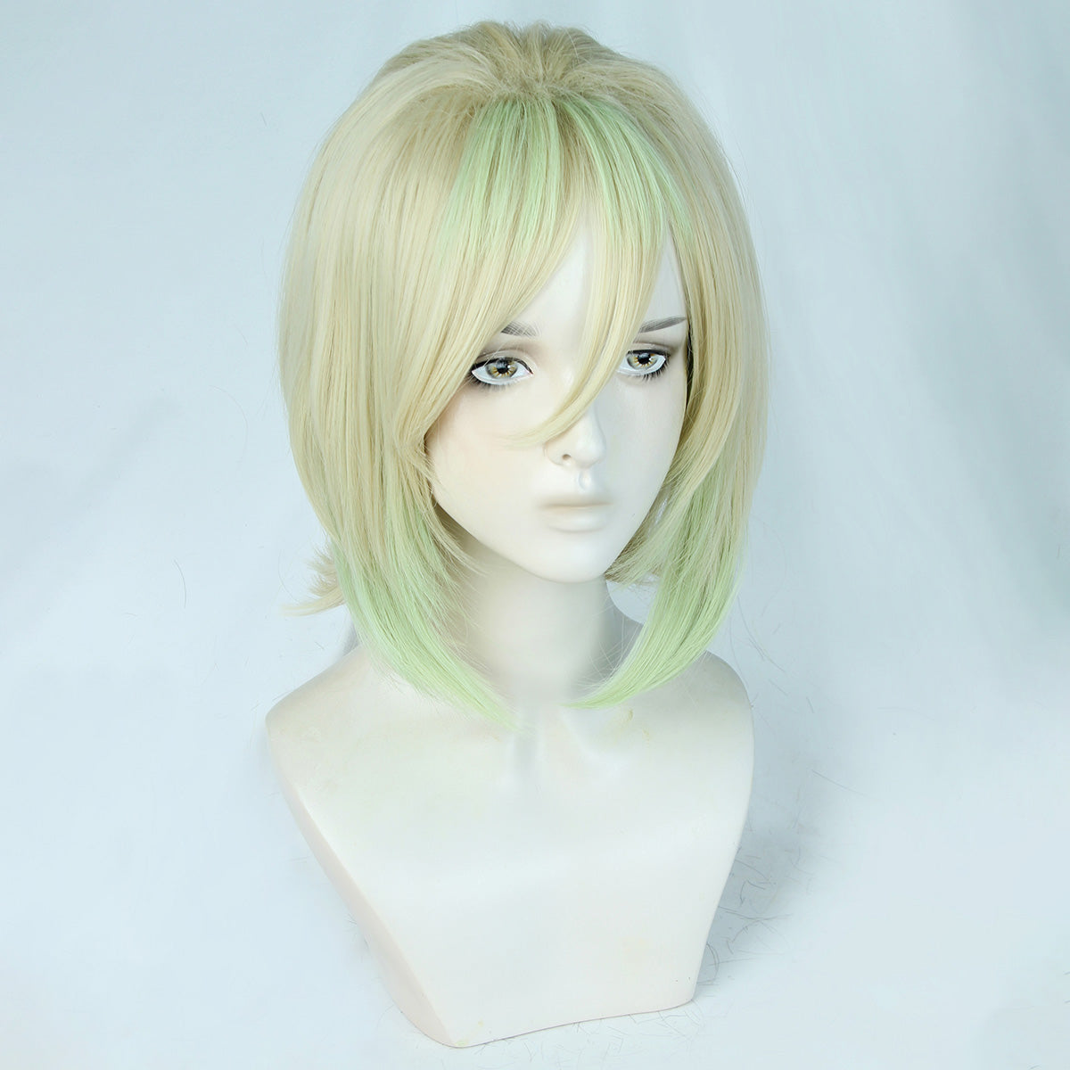 Pokemon Legends: Arceus Irida Golden Green Cosplay Wig Wig - Tophatter Daily Deals