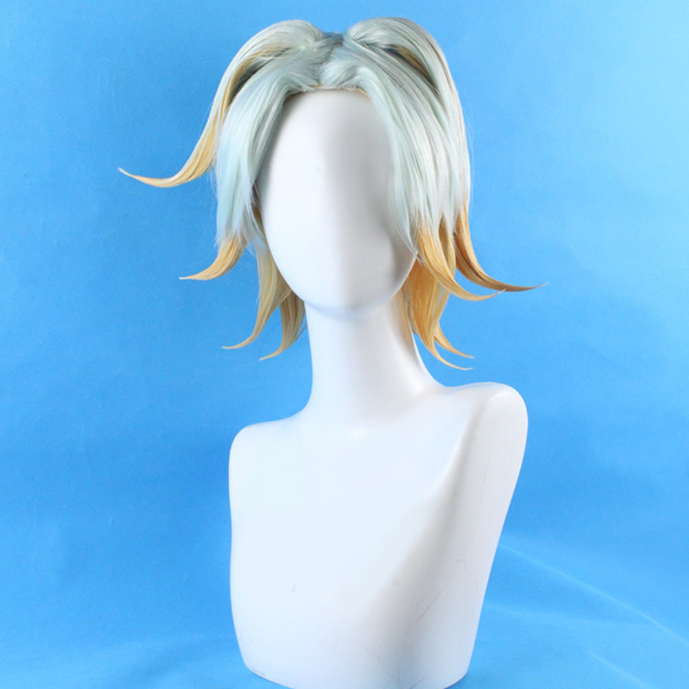 Pokemon Sword And Shield Gordie White Yellow Cosplay Wig Wig - Tophatter Daily Deals