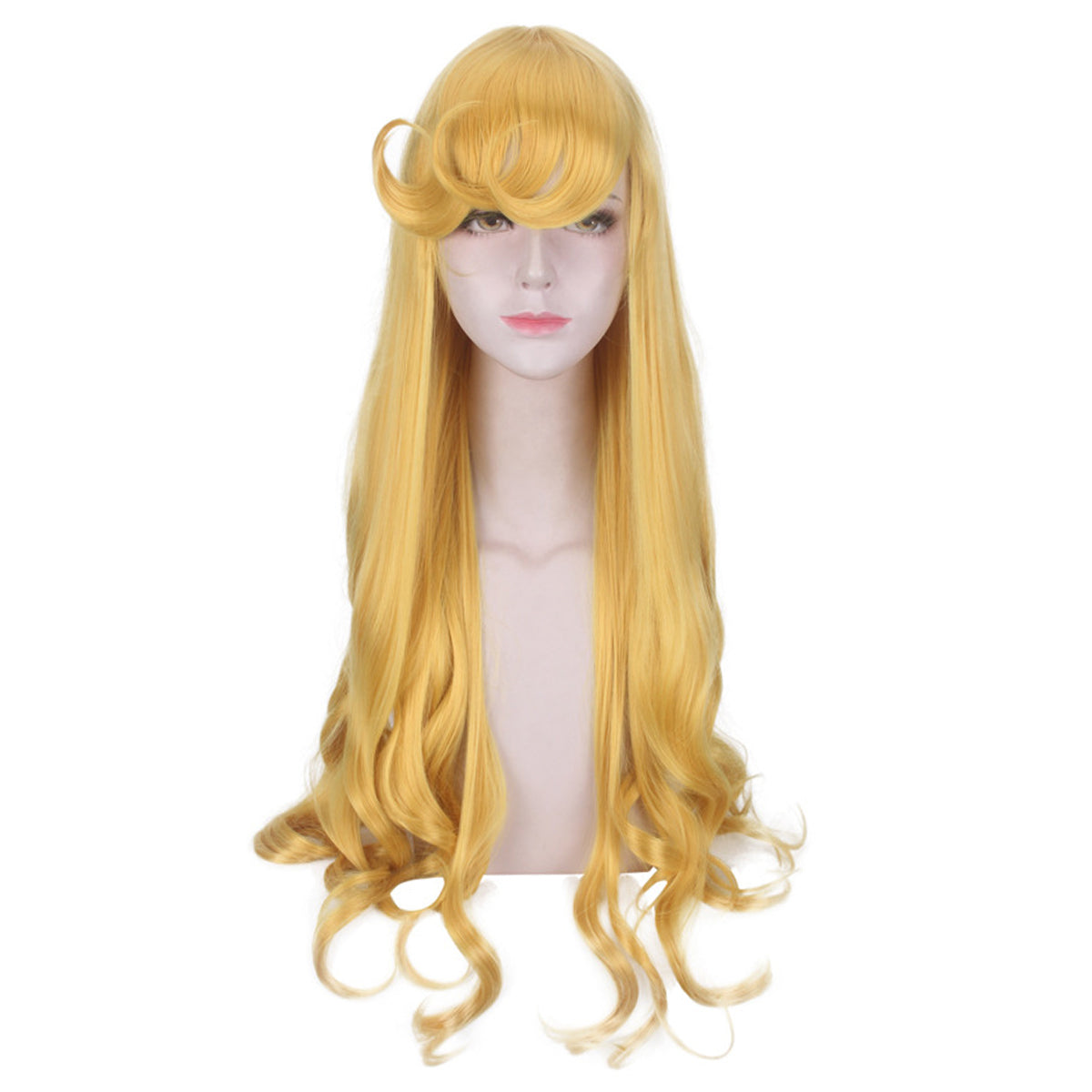 Lacos Disney Sleeping Beauty Aurora Princess Long Wavy Blonde Style Cosplay Wig Wig - Tophatter Daily Deals