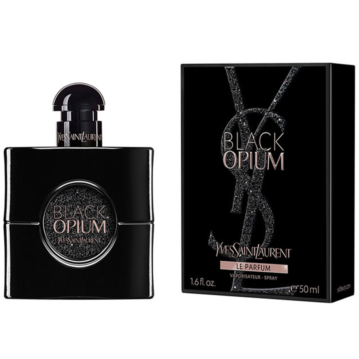 YSL Black Opium Le Parfum 50ml Spray - Tophatter Daily Deals