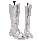 Kaiju No. 8 Kikoru Shinomiya Silver Shoes Cosplay Boots Shoes/Boots - Tophatter Daily Deals