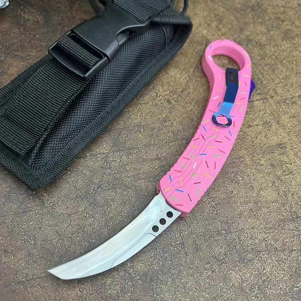 Doughnut Raptor Claw Jump Knife - Tophatter Daily Deals