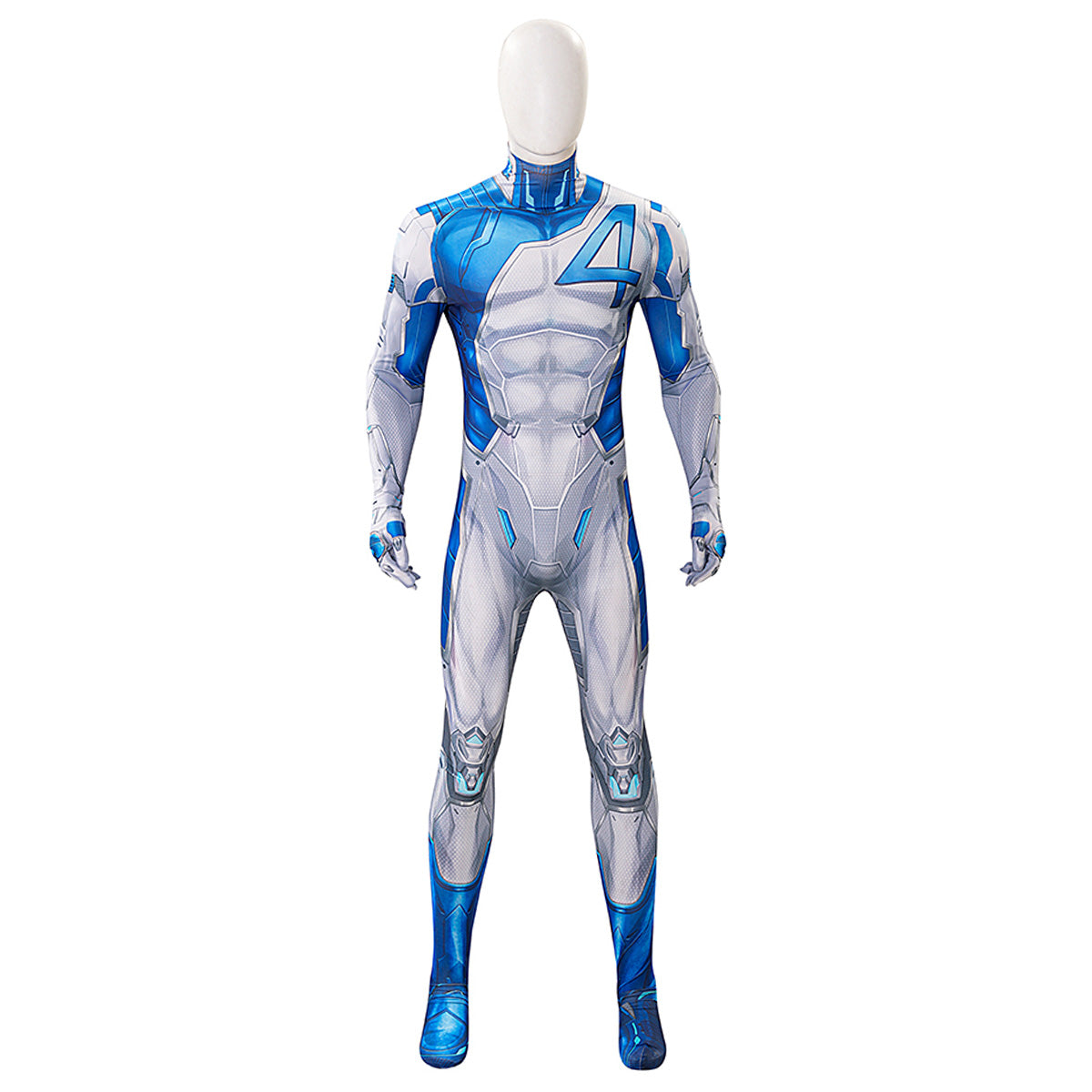 MAV Rivals Mr. Fantastic Blue Jumpsuit Cosplay Costume Costume - Tophatter Daily Deals