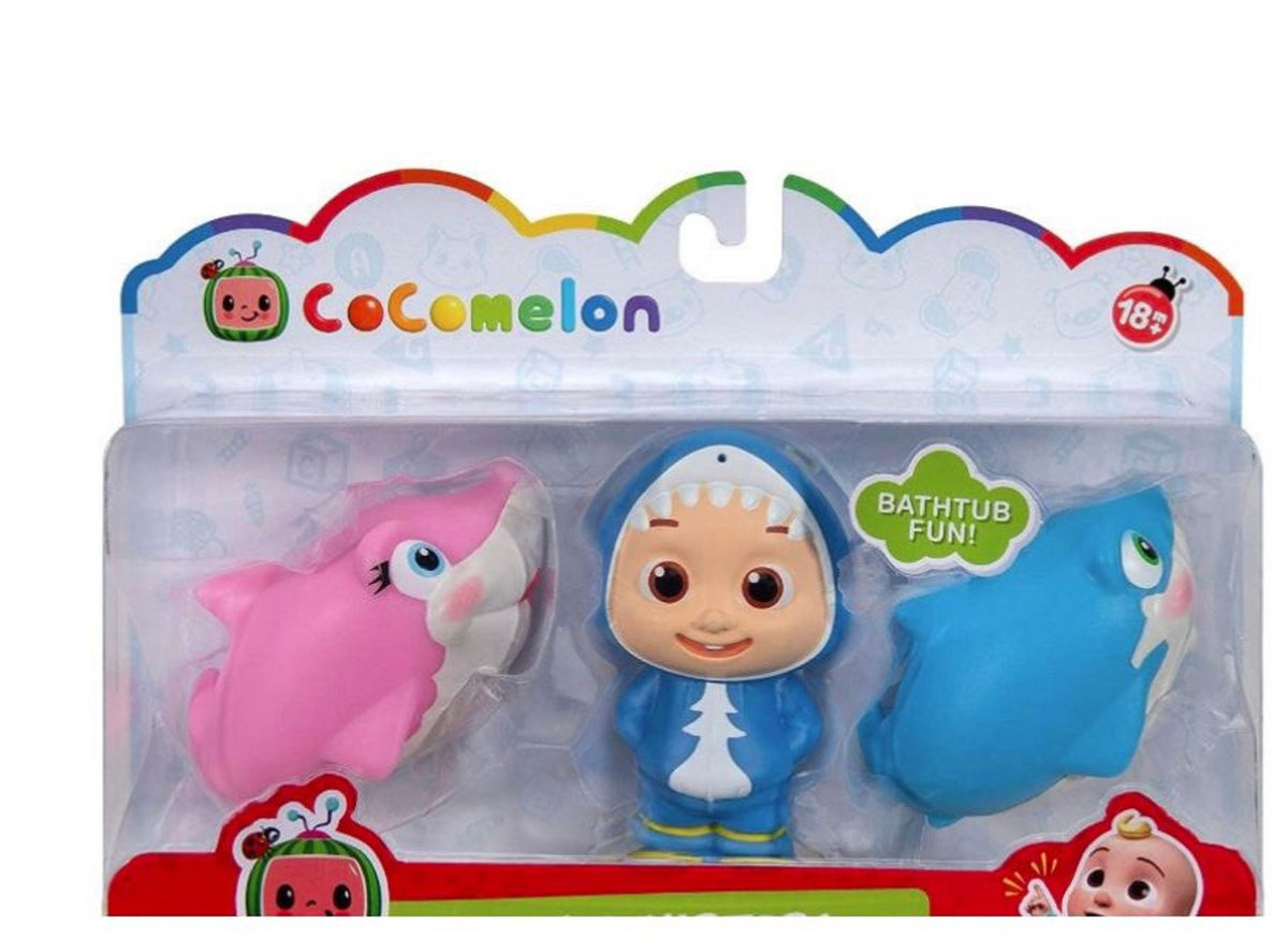 CoComelon 3-Pack Bath Squirter Toys - Fun and Colorful Water Play for Toddlers Toys & Games - Tophatter Daily Deals