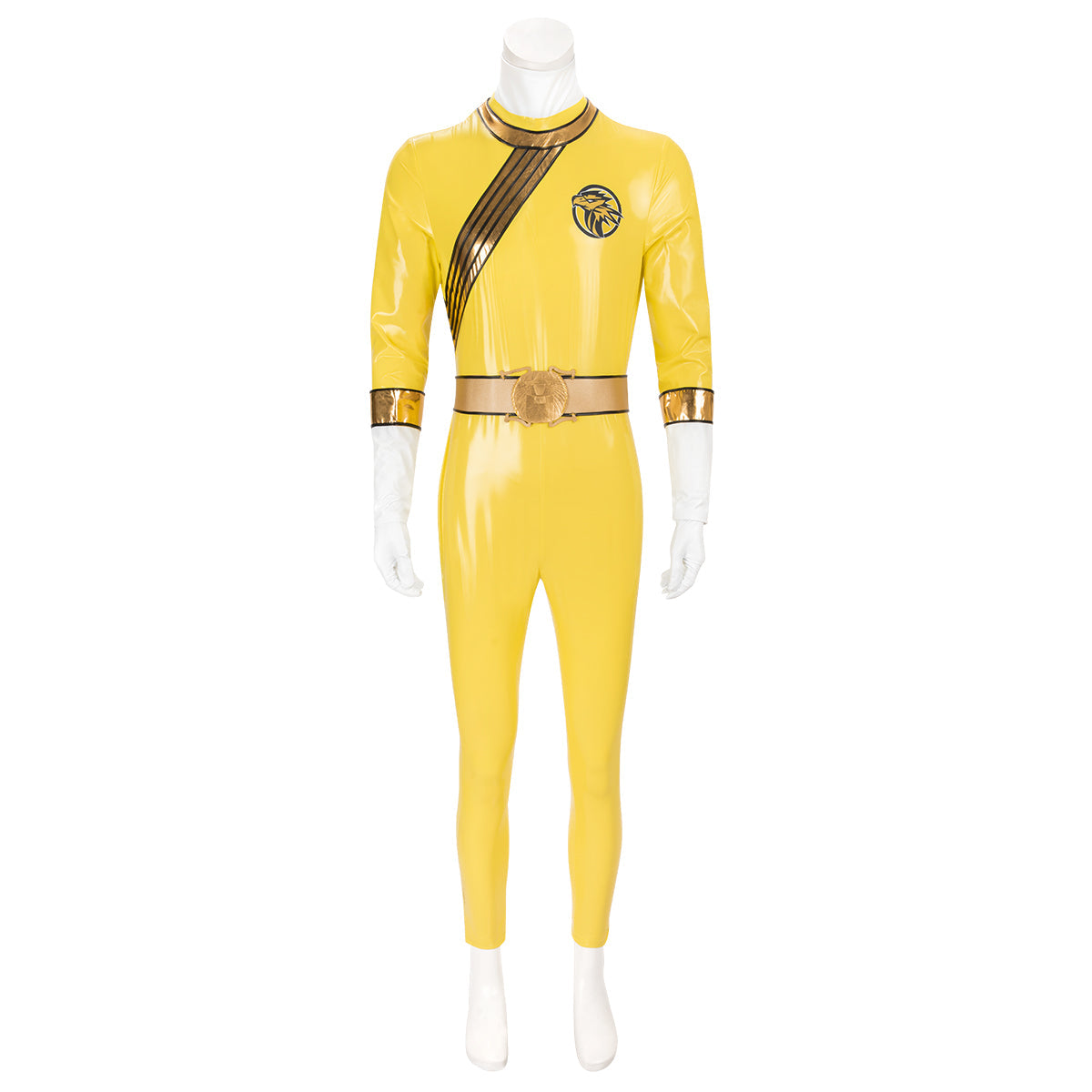 Power Rangers Wild Force Yellow Wild Force Ranger Cosplay Costume Costume - Tophatter Daily Deals