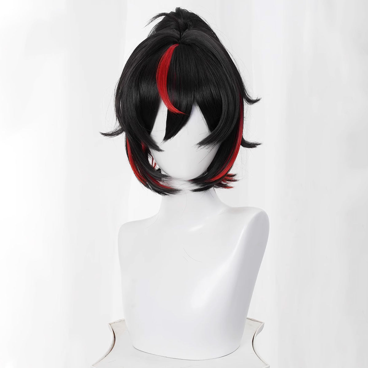 Zenless Zone Zero Zhu Yuan Black Red Cosplay Wig Wig - Tophatter Daily Deals