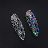 Fantastic Flame Shape Folding Knife - Tophatter Daily Deals