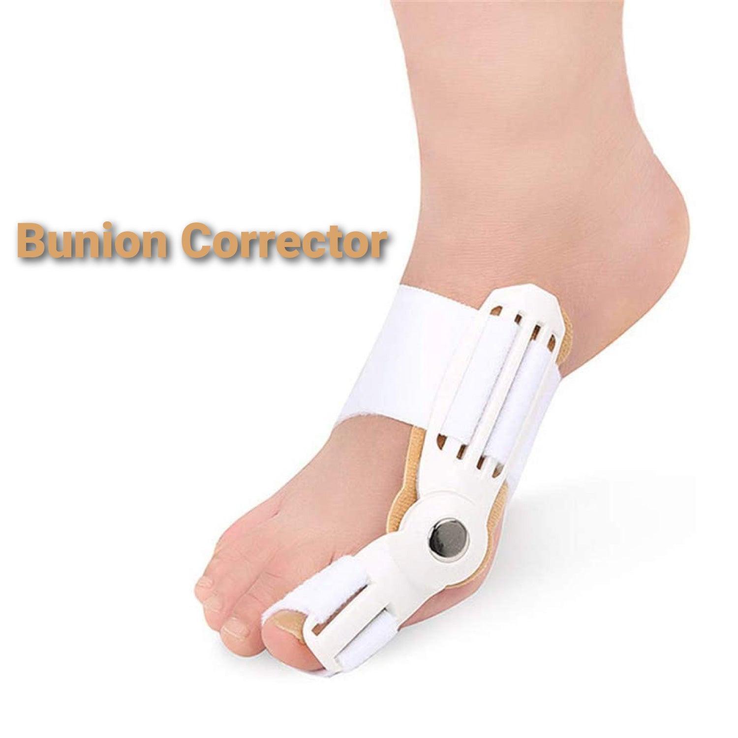 Bunion Corrector Toe Straightener Set - Toe Bunion Corrector Straightener Support Strap Orthopedic Uk Seller 1 Piece Health & Beauty - Tophatter Daily Deals