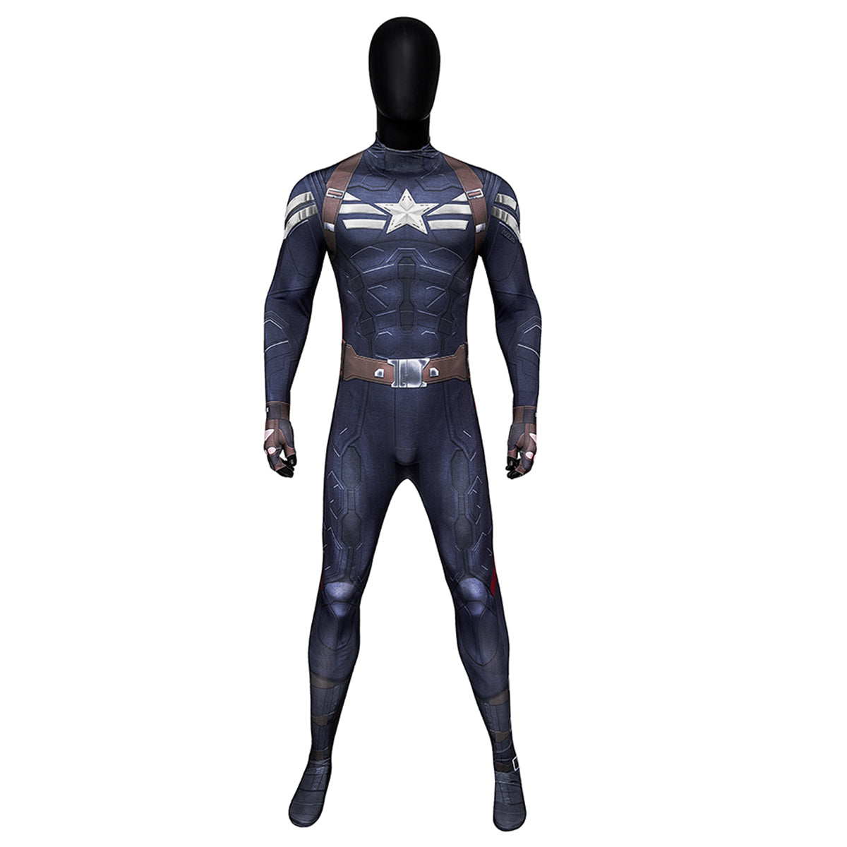 MAV Captain America: The Winter Soldier Captain America Steven Rogers Stealth Uniform Cosplay Costume Costume - Tophatter Daily Deals
