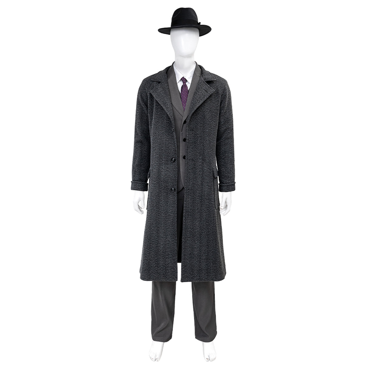 Spider-Man Noir (2025) Spider-Noir Suit Cosplay Costume Costume - Tophatter Daily Deals