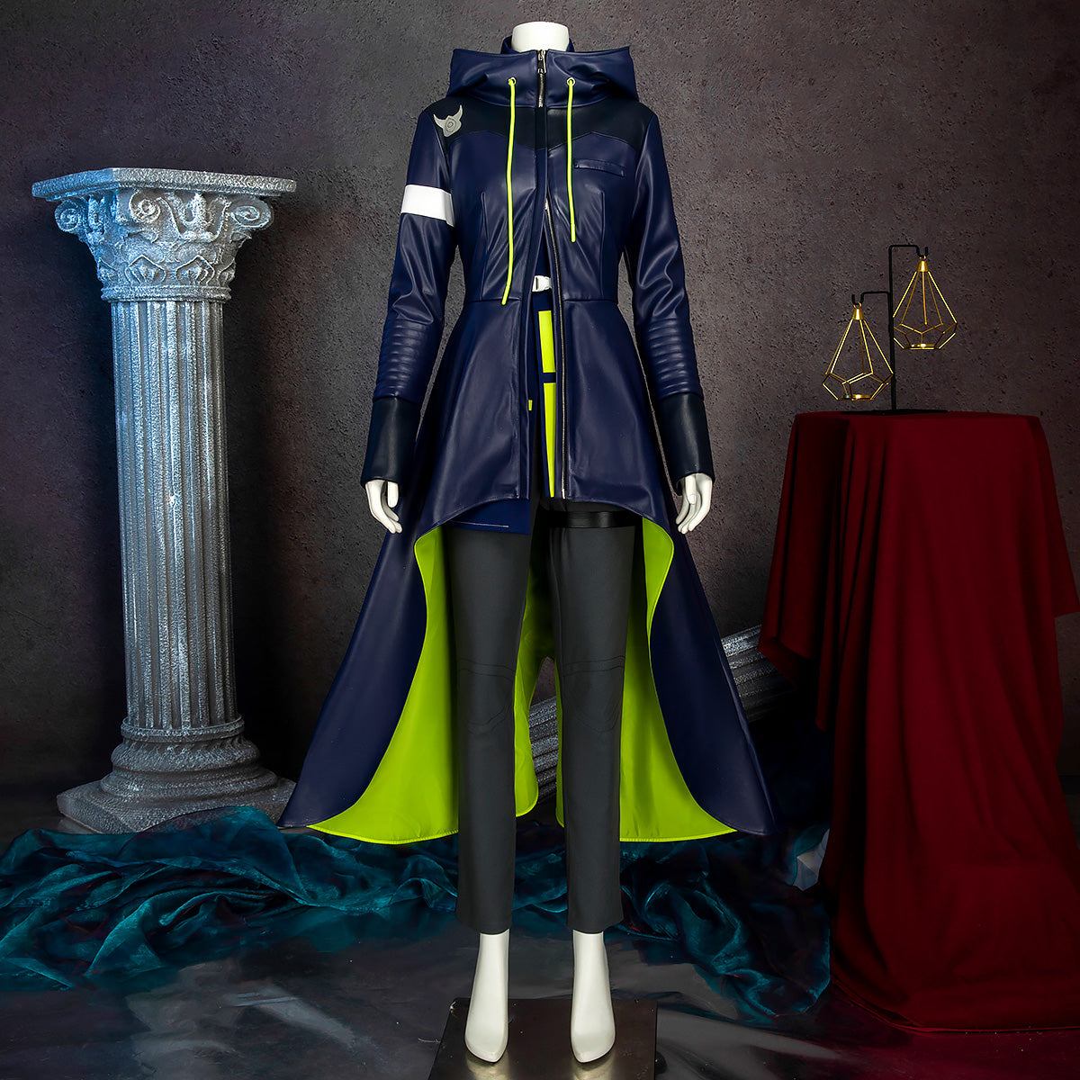 Enigma Archives Master Detective Archives: RAIN CODE Halara Nightmare Cosplay Costume Costume - Tophatter Daily Deals