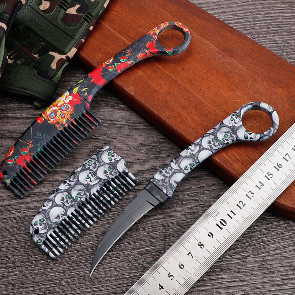 Concealed Comb Knife - Women's Self-Defense Tool - Tophatter Daily Deals