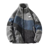 Warm Relaxed Men’s Jacket - Bomber, Sherpa Fleece, Winter Gray - Tophatter Daily Deals