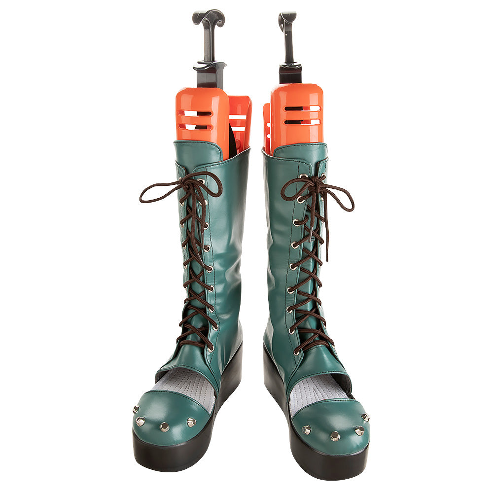 Guilty Gear -Strive- A.B.A Green Shoes Cosplay Boots Shoes/Boots - Tophatter Daily Deals