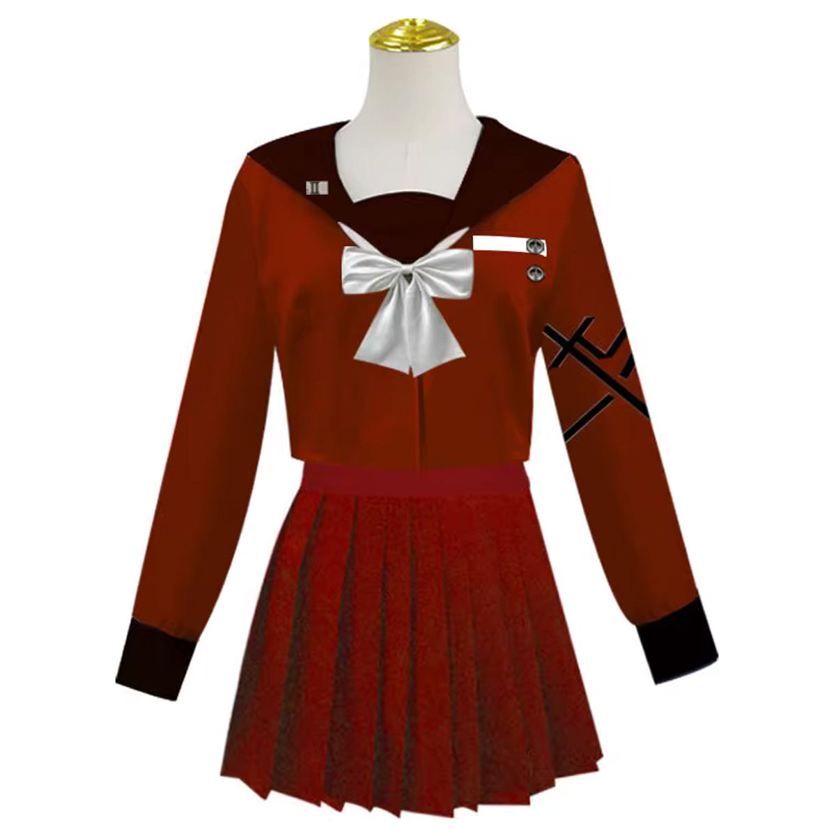 The Hundred Line -Last Defense Academy-Kako Tsukumo Cosplay Costume Costume - Tophatter Daily Deals