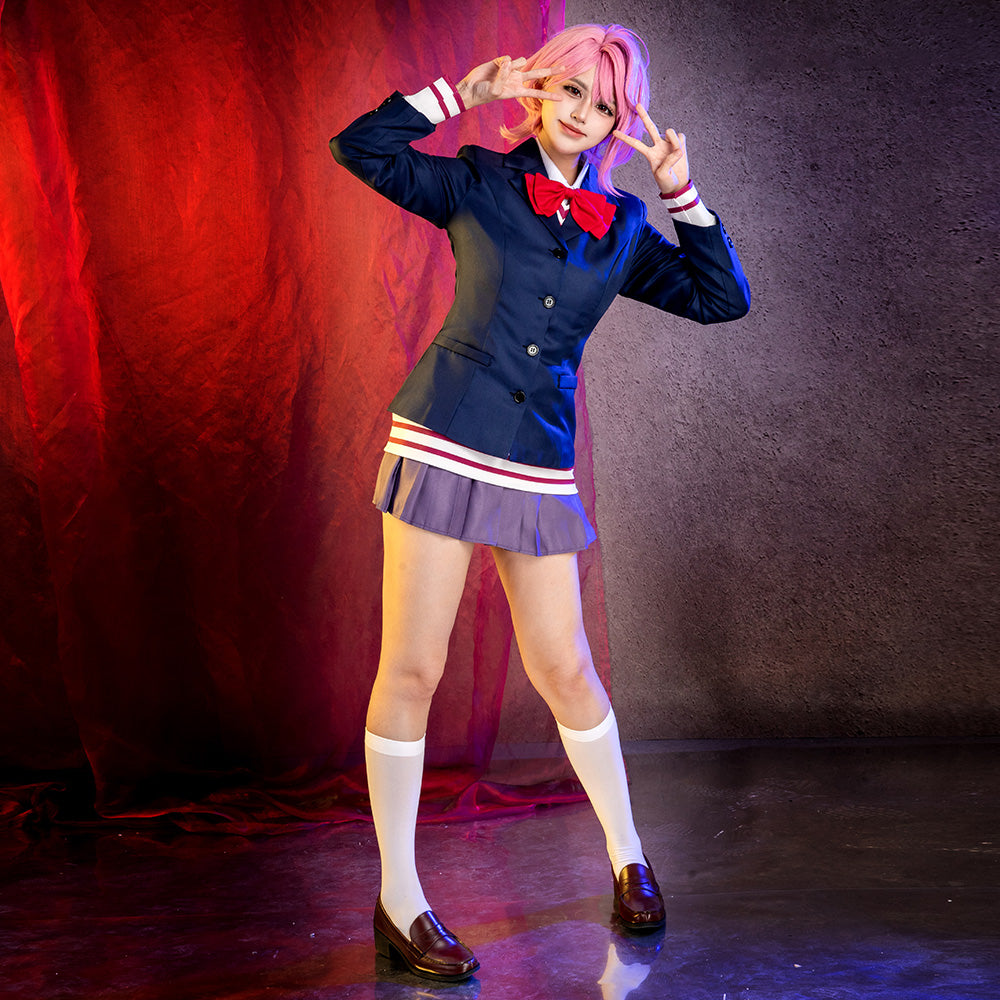 Dandadan Aira Shiratori School Uniform Cosplay Costume Costume - Tophatter Daily Deals