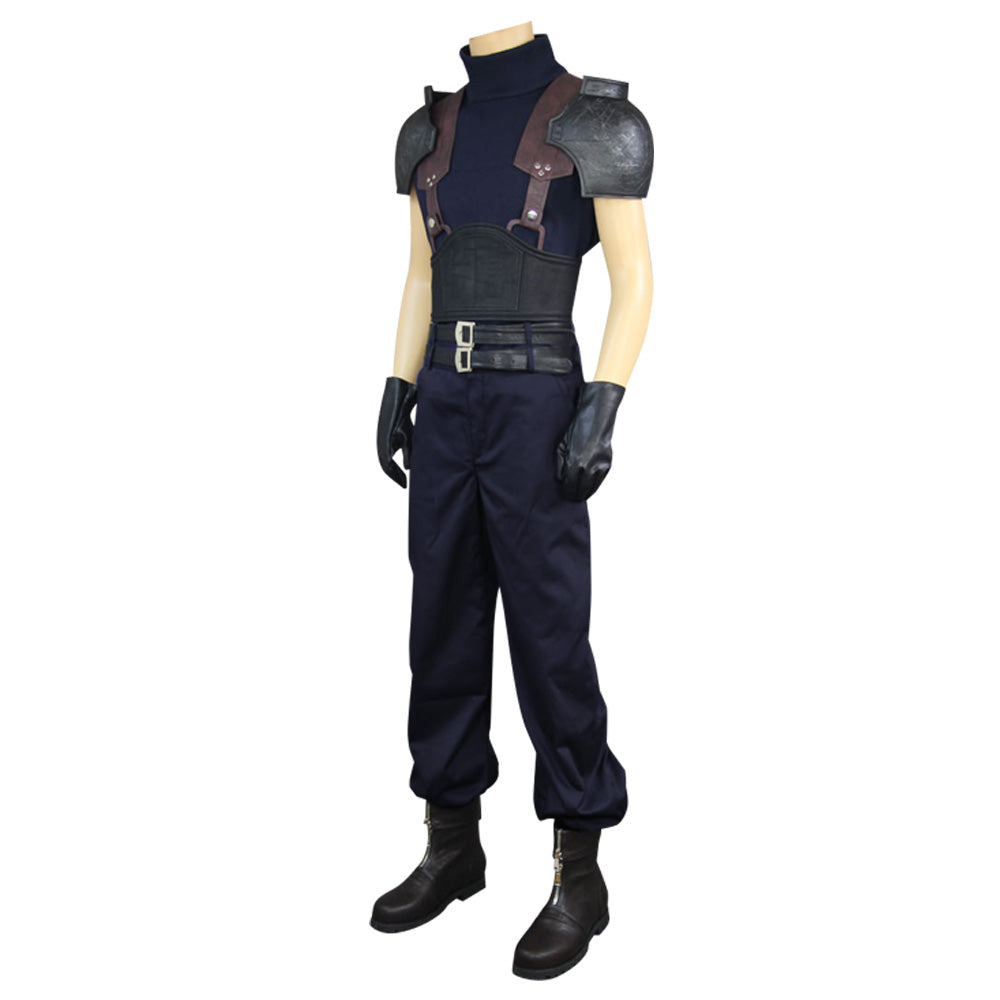 [In stock]Final Fantasy VII Remake Rebirth FF7R Zack Fair Crisis Core Cloud Strife Cosplay Costume - Tophatter Daily Deals