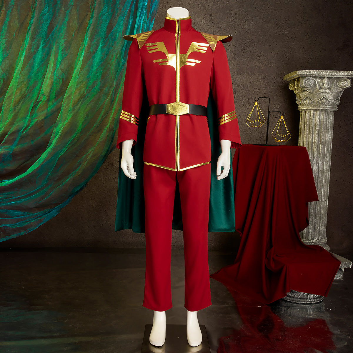 Mobile Suit Gundam: Char's Counterattack Char Aznable Cosplay Costume Costume - Tophatter Daily Deals