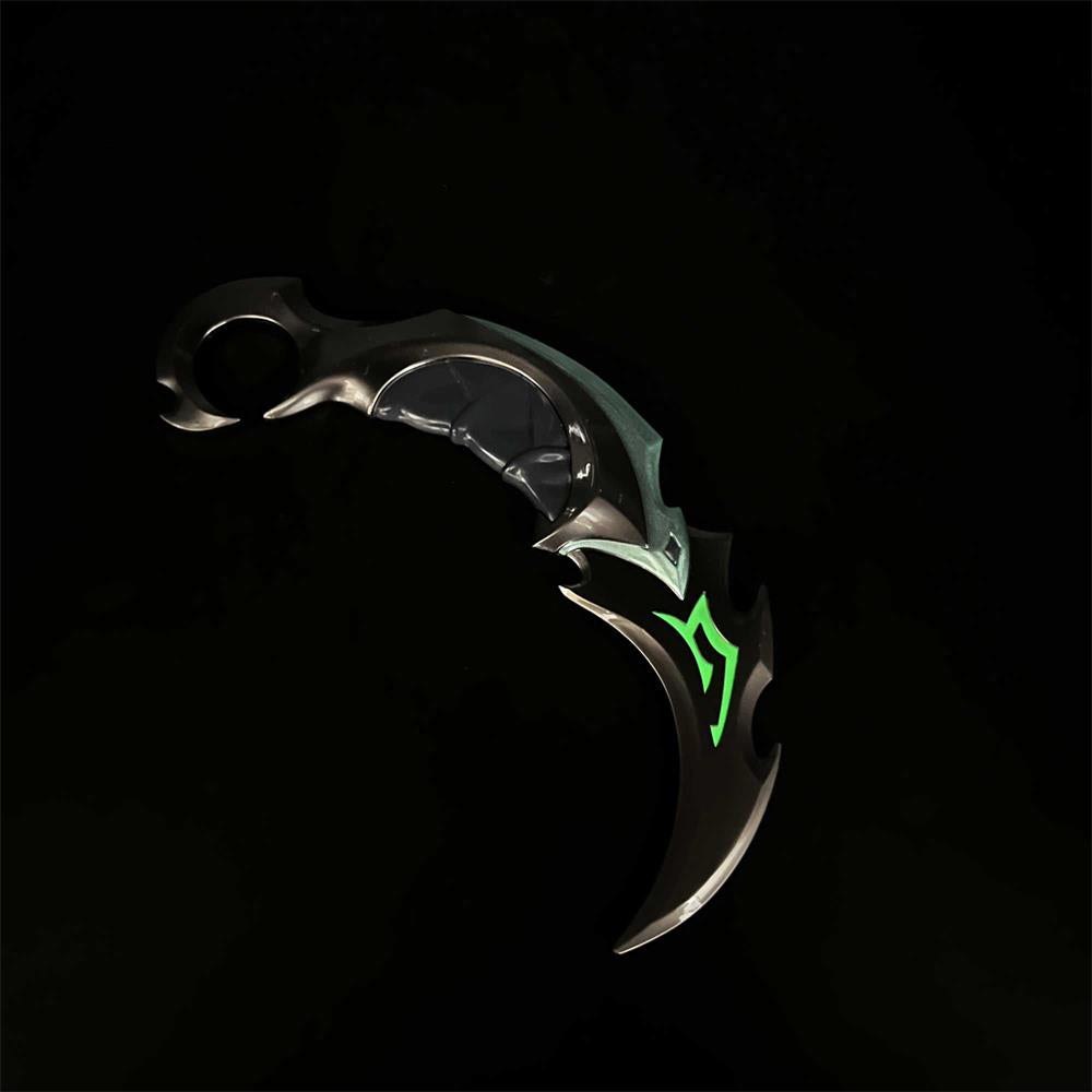Reaver Karambit Metal Blunt Blade Trainer Cosplay Prop Game Replica - Tophatter Daily Deals