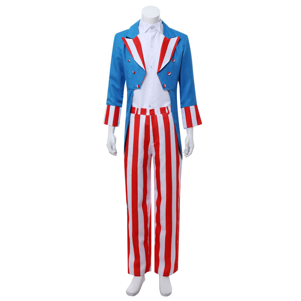 The Purge 3 : Election Year Uncle Sam Halloween Cosplay Costume - Tophatter Daily Deals