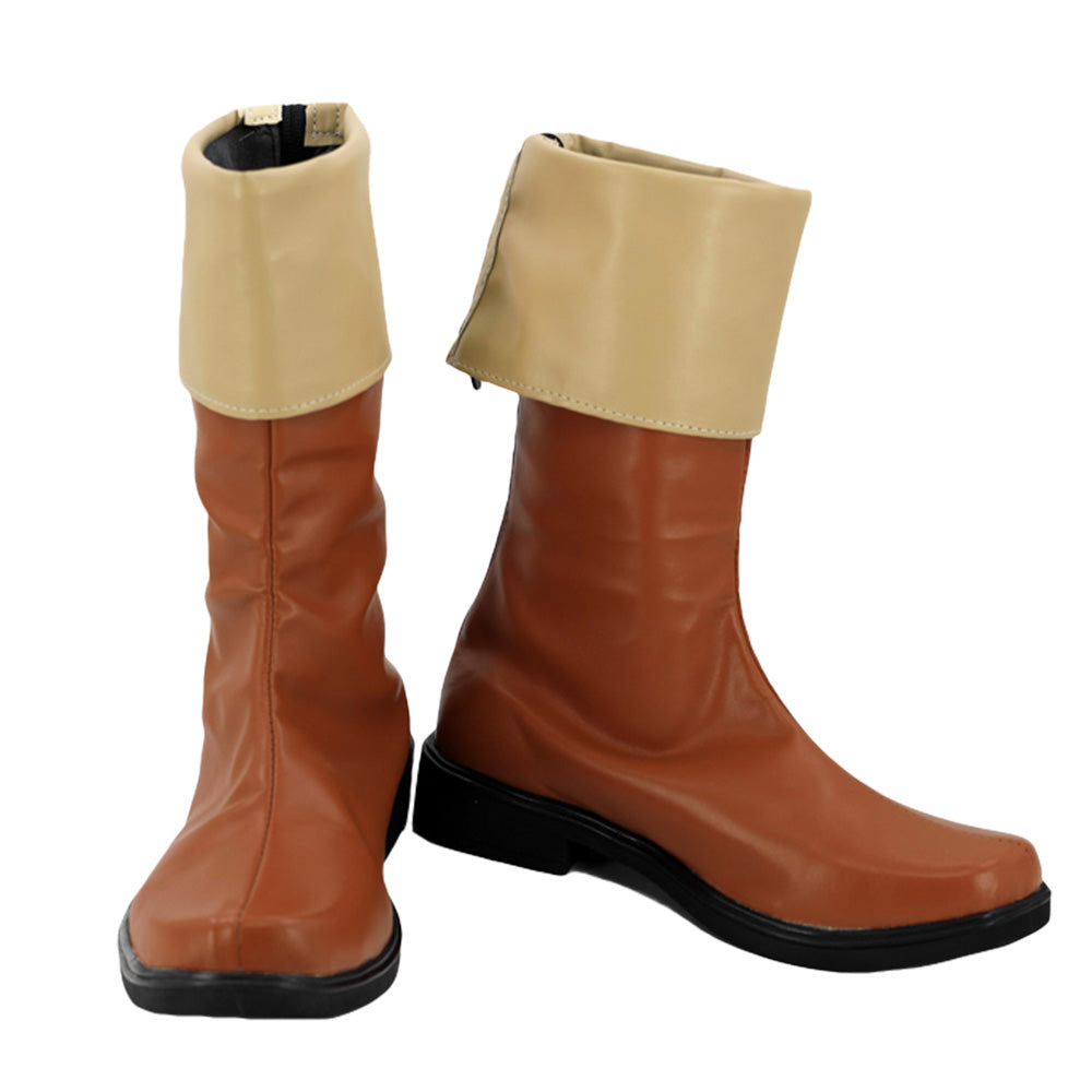 Delicious in Dungeon Chilchuck Tims Brown Shoes Cosplay Boots Shoes/Boots - Tophatter Daily Deals