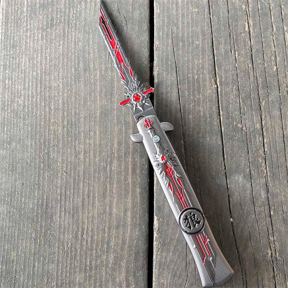 Wolf's Gravestone Game Folding Knife Trainer Replica - Tophatter Daily Deals