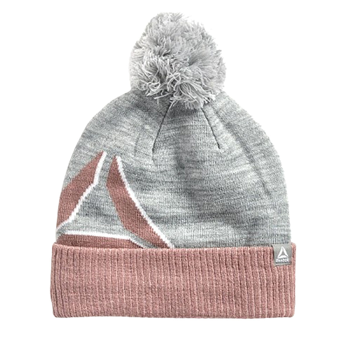 Reebok Women's Active Beanies Light Grey Pom Beanie Hats - Tophatter Daily Deals