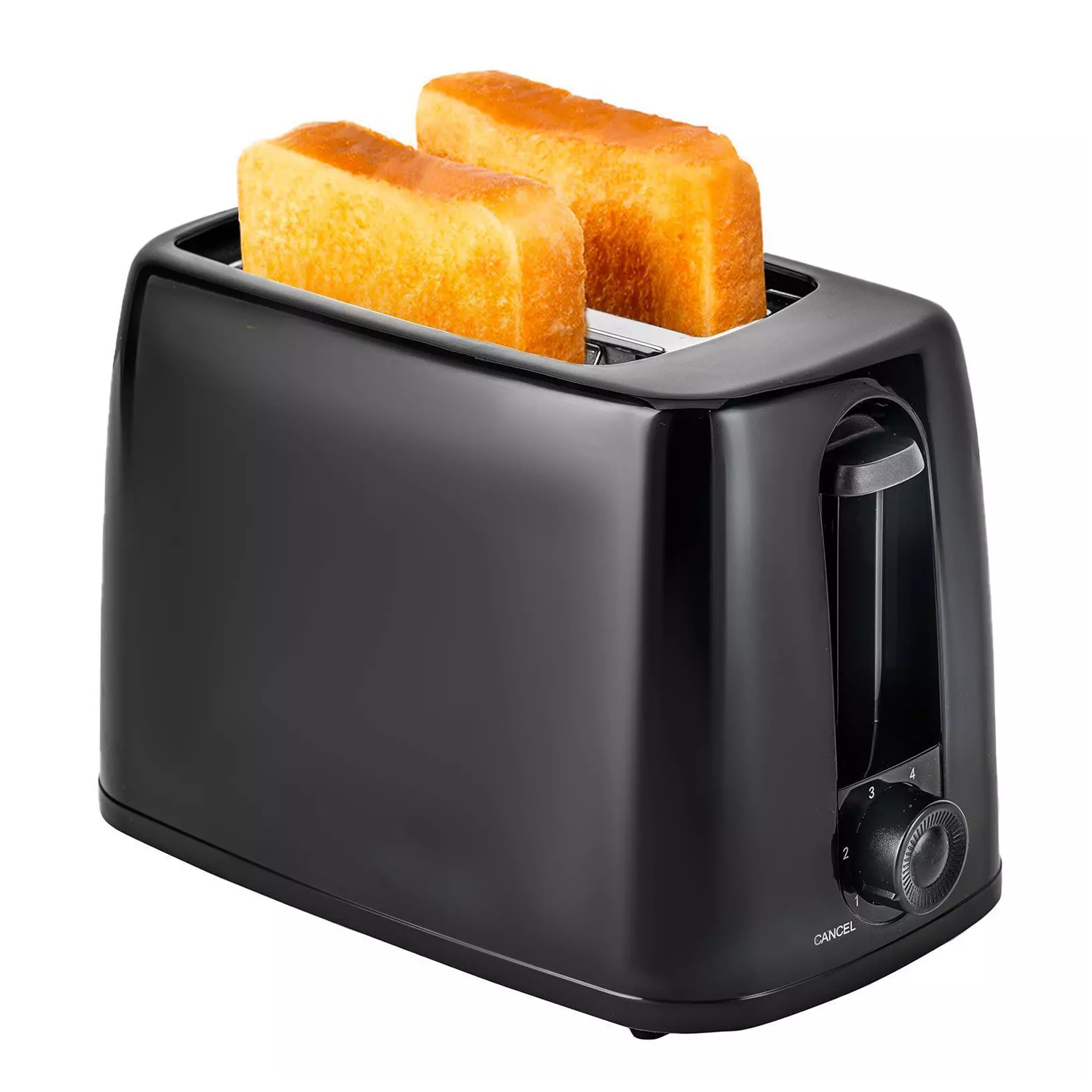 2 Slice Toaster – Compact Bread Toaster with Adjustable 6 Levels Browning Controls & Wide Slots Electronic - Tophatter Daily Deals