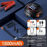 Automobile Emergency Start Power Source Air All-in-one Machine 12V B 0 - Tophatter Daily Deals
