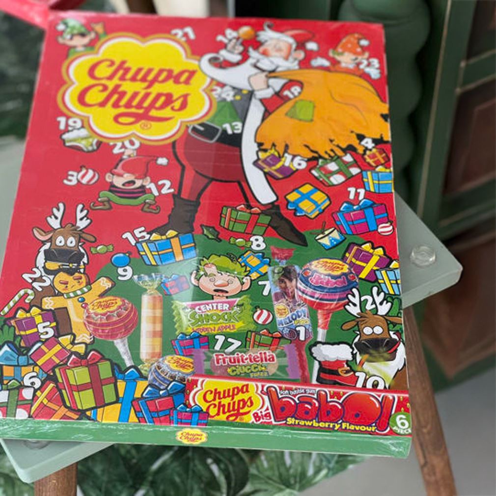 Chupa Chups Advent Calendar | Christmas Sweet Lolly Advent Calendar for Kids Advent Calendar - Tophatter Daily Deals