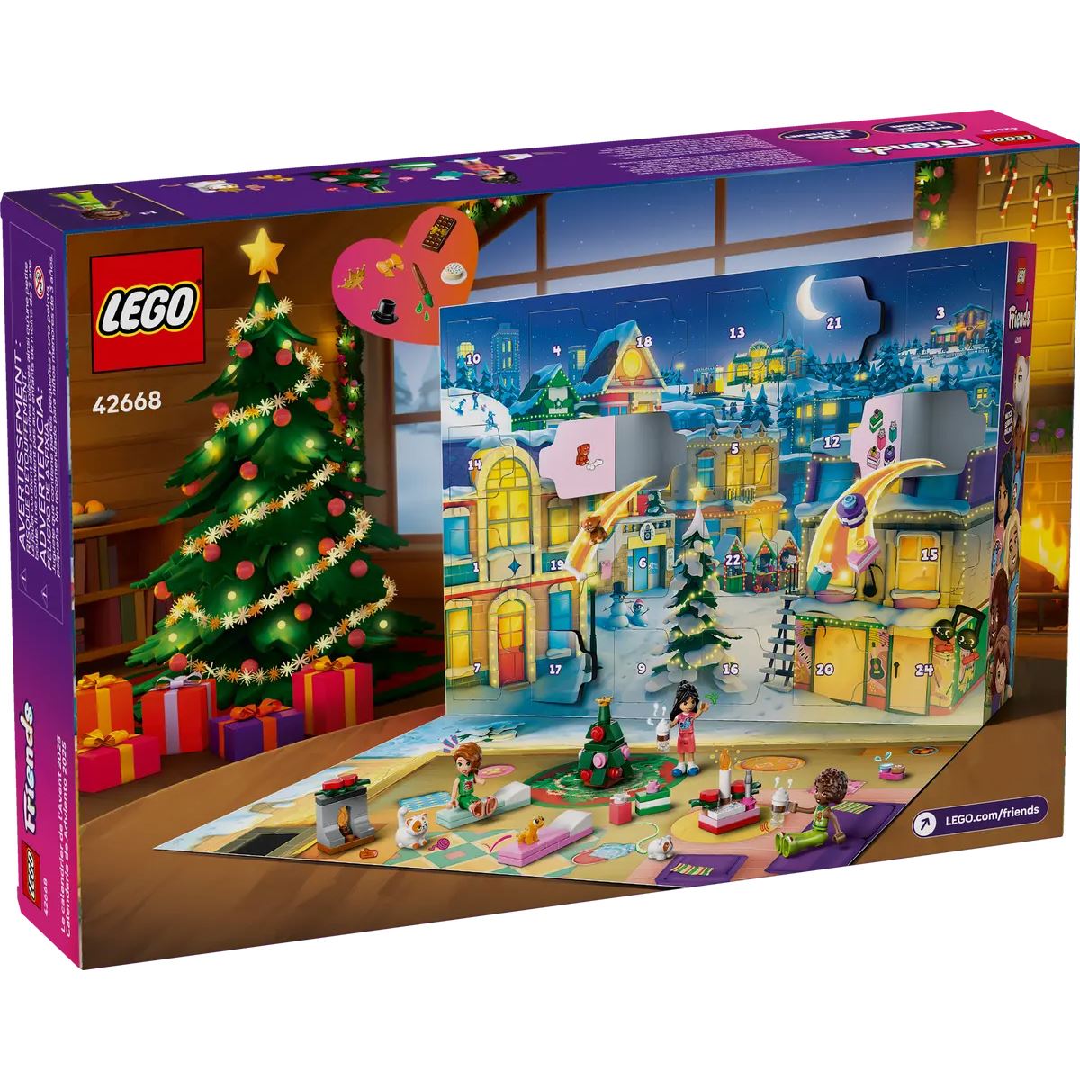 Lego Friends Christmas Advent Calendar 2025 | Lego 42668 Advent Calendar Advent Calendar - Tophatter Daily Deals