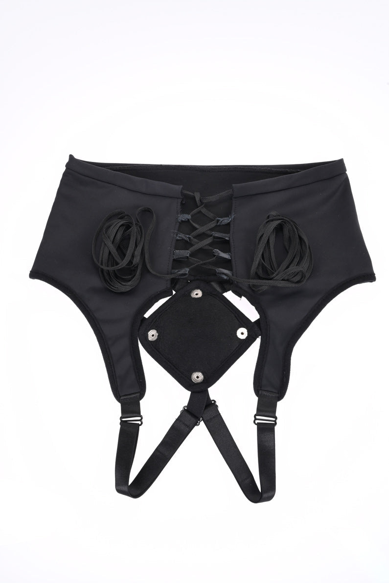Sportsheets High Waisted Corset Strap-On – Supportive Comfortable Harness > Dildos > Strap On Harnesses - Tophatter Daily Deals