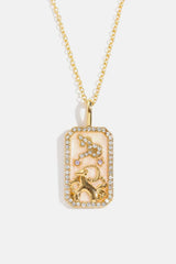 Rhinestone Constellation Pendant Copper Necklace Necklaces - Tophatter Daily Deals