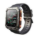 Bluetooth Talk Smart Watch Outdoor Three Anti Sports Waterproof Meter Step Orange 0 - Tophatter Daily Deals