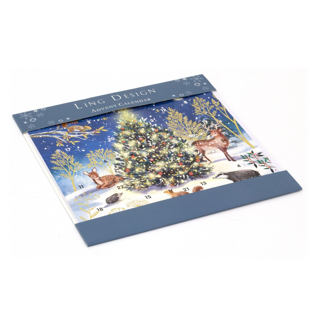 Magical Night Christmas Advent Calendar | Reindeer Stag Advent Calendar - 23cm Advent Calendar - Tophatter Daily Deals