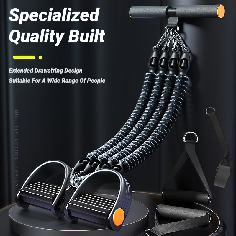 Stackable Tension Bands Abdominal Exercise Tool Accessories > Resistance Bands - Tophatter Daily Deals