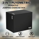 3-in-1 PVC Fitness Jump Box Training Platform Fitness, Health and Wellbeing > Gym Equipment - Tophatter Daily Deals