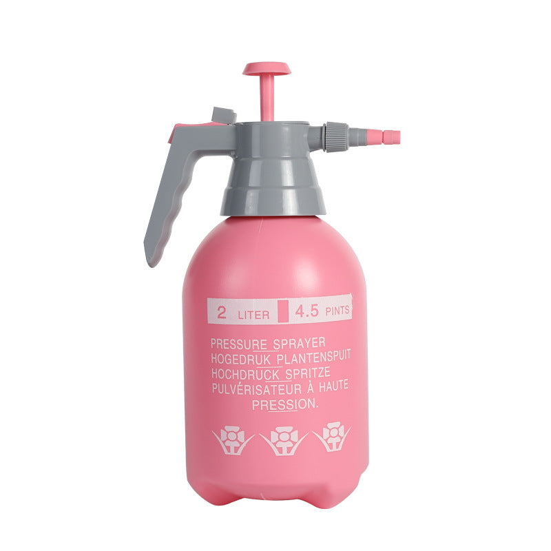 Air Pressure Sprayer Small Pressure Spray Bottle 2L pink 0 - Tophatter Daily Deals