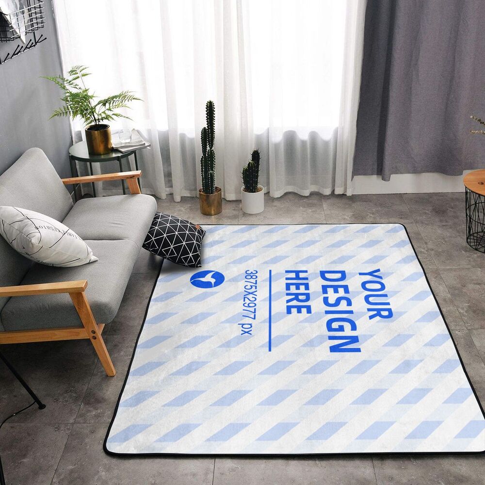 63x48in Flannel Absorbent Non-slip Floor Mat 7 - Tophatter Daily Deals