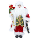 Standing Santa Claus | Traditional Santa Claus Figure Christmas Ornament - 50cm Ornament - Tophatter Daily Deals