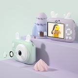 A2 Kids Photo Camera Macaron Mini SLR 0 - Tophatter Daily Deals