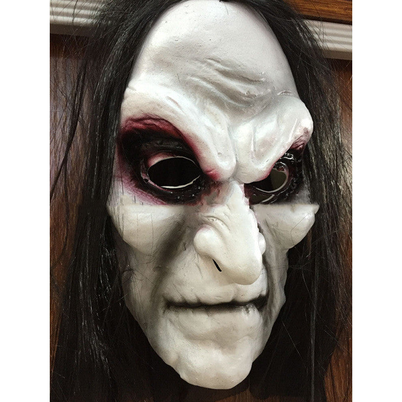 Halloween Mask One Size Rubber Zombie Ghost Scary 2025 3D Changing Face Moving Picture Frame - Tophatter Daily Deals