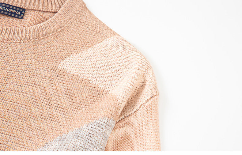 Soft Men's Sweater – Crewneck Jacquard Knit, Acrylic Casual 3D Changing Face Moving Picture Frame - Tophatter Daily Deals