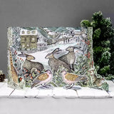 We Three Hares Pop-up 3D Advent Calendar | Rabbit Christmas Calendar - 40x30cm Advent Calendar - Tophatter Daily Deals